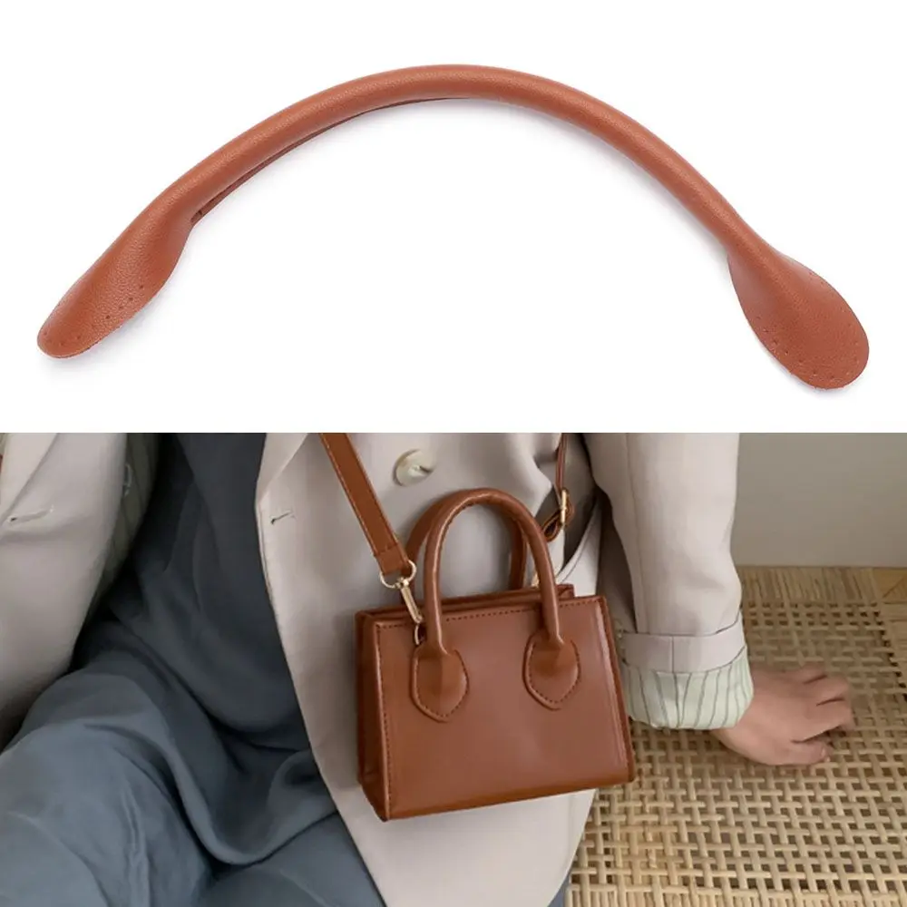 1 Pcs PU Leather Bag Belt Detachable Handle Shoulder Bag Handbag Band Handle Strap Replacement Accessories