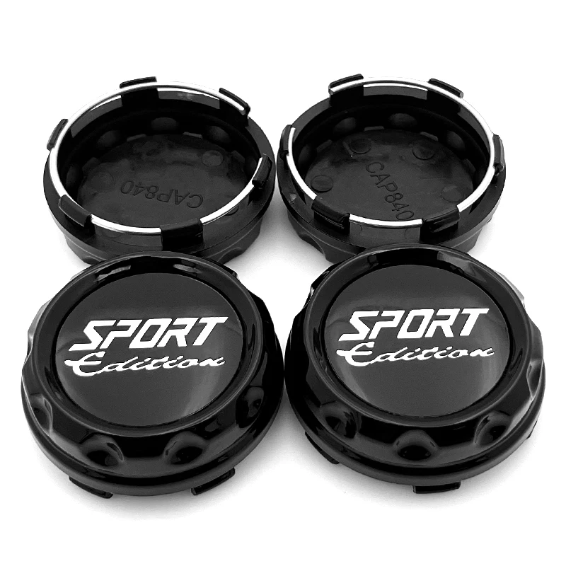 4PCS/lot Quality 60mm Outer 56mm Inner Car Wheel Center Cap Sport Rim Hub Caps Cover