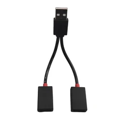 1 In 2 Out USB HUB Car USB Splitter Cable Multifunction Adapter Cord Charging Cable For Android Smart Phone