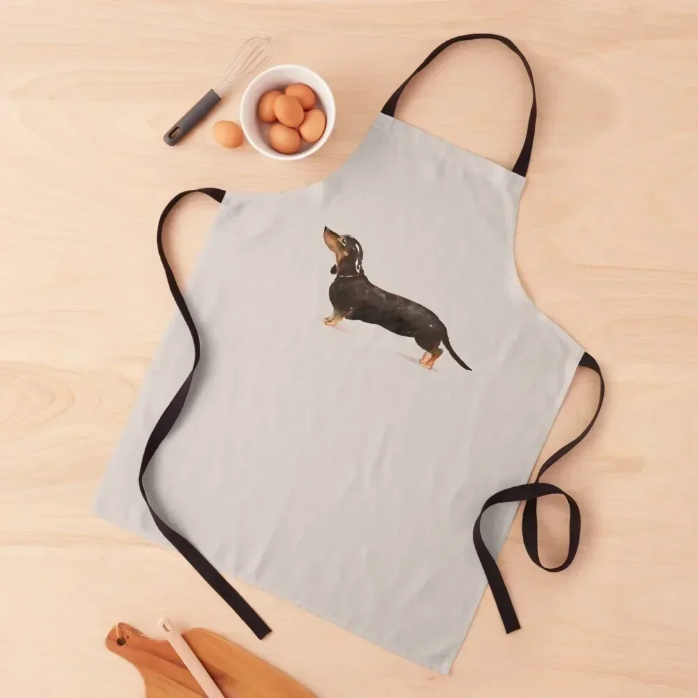 

Watercolor Dachshund Apron Women's Kitchen Waterproof Kitchen Woman Kitchen Supplies Idea Goods christmas cloths Apron