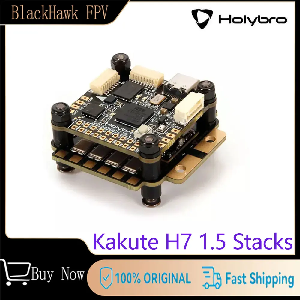 

HolyBro Kakute H7 V1.5 Flight Controller ICM-42688-P for FPV Drone Accessories RC