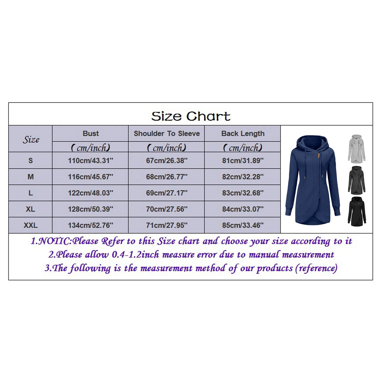 New Hoodies Women Zipper Long Sleeve Pocket Split Hem Jacket Coats Autumn Winter Harajuku Casual Loose Hooded Sweatshirt