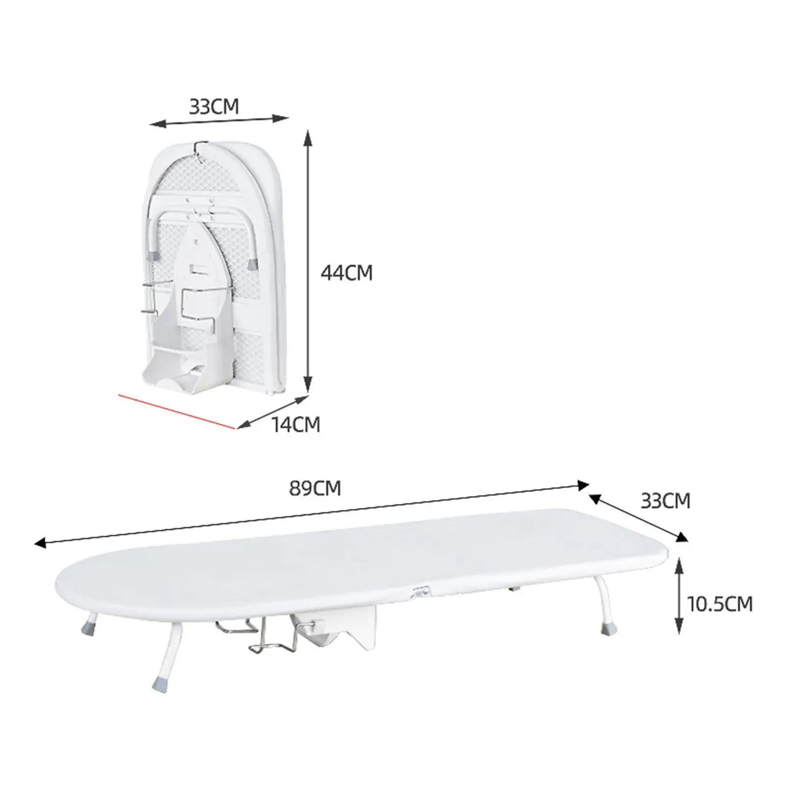 Household Ironing Board Countertop Ironing Board Heavy Duty Portable Foldable