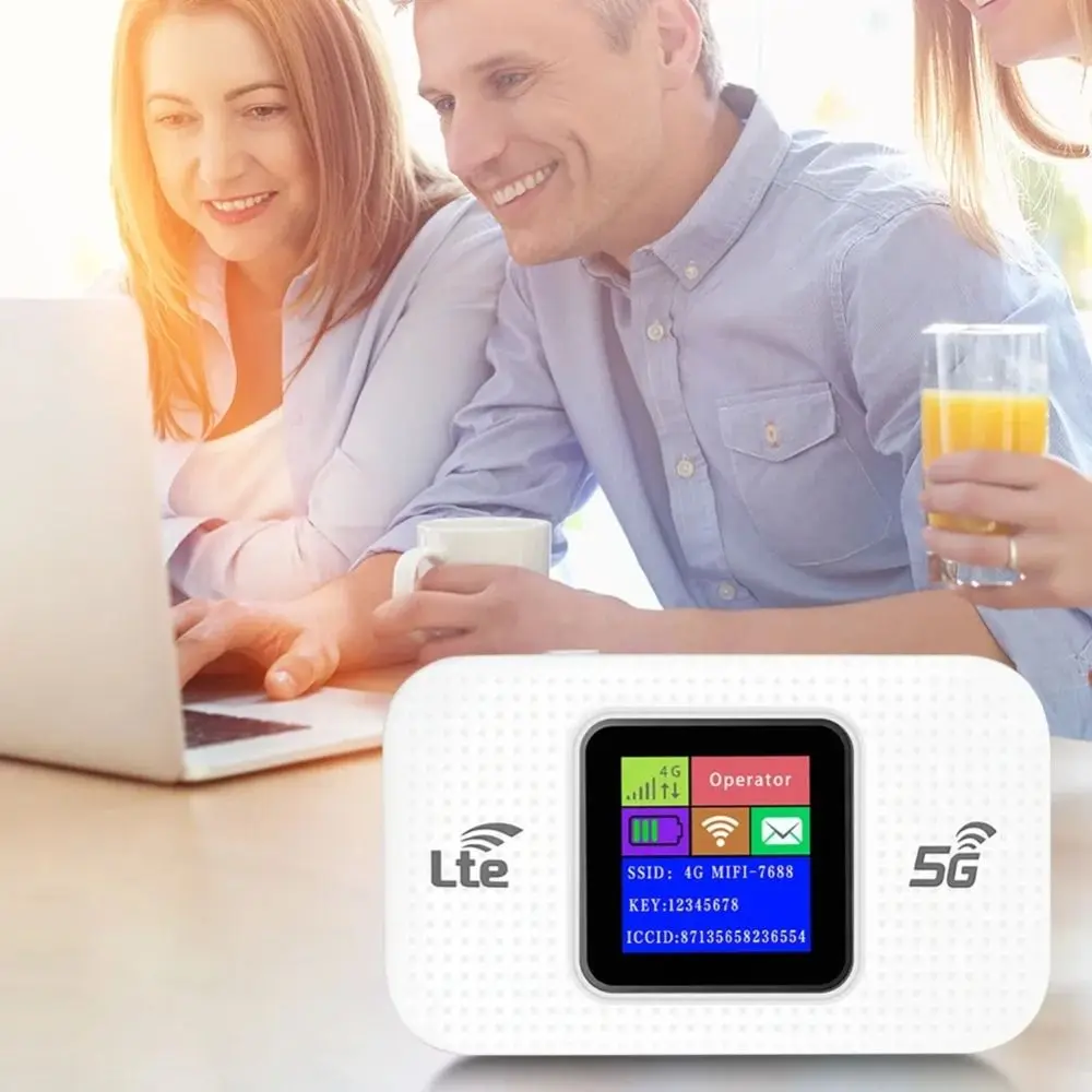 3000mAh 4G LTE هوت سبوت راوتر 150Mbps جيب صغير موبايل هوت سبوت العالمي بطاقة Sim راوتر إنترنت لاسلكي السفر عبر الإنترنت