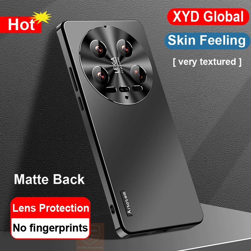 For Xiaomi 14 Ultra Case Skin Feeling Brand Matte Phone Case For Xiaomi 14 Ultra Mi14 Mi 14Ultra Cover Bumper Luxury Armor Shell