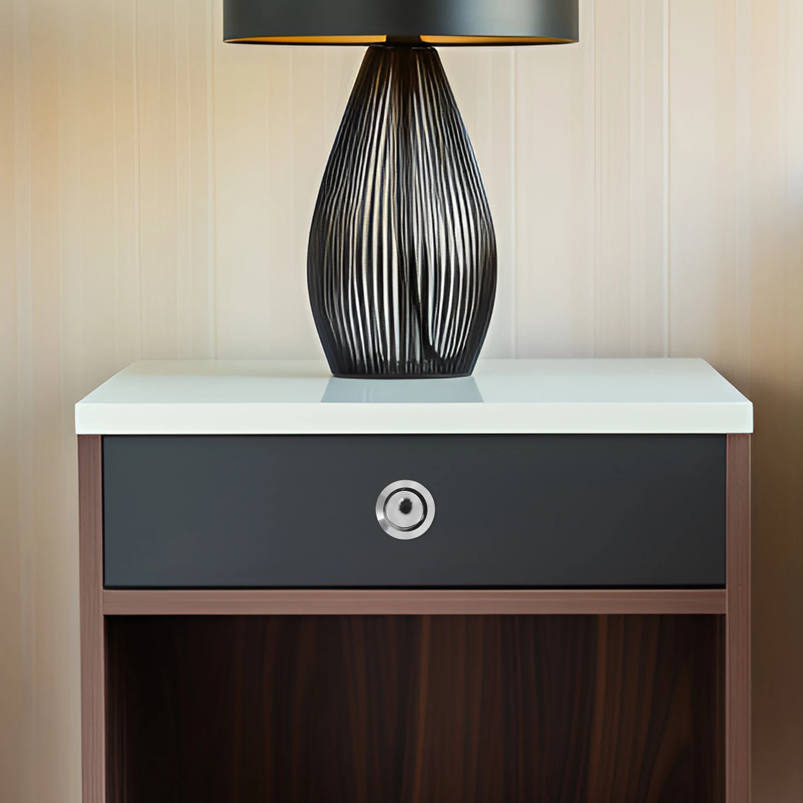 

Invisible Handle Cabinet Pull Dresser Knobs Hidden Cupboard Plastic Closet Hardware