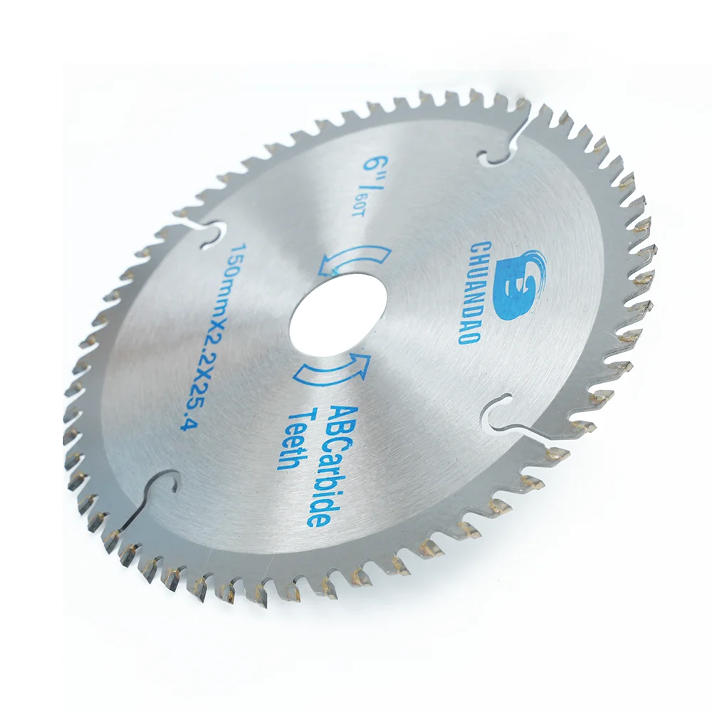 4inch 6inch Carbide Circular Saw Blade 30-100Teeth Rotary Cutting Tool for Wood Aluminum Metal  Sharp Durable Saw Blade