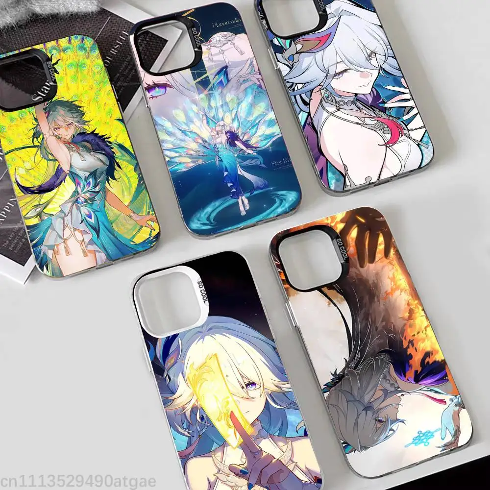 

H-Honkai Star rail Yao Guang Phone Case For iPhone 17,16,15,14,13,12,11,Pro,Max,Plus,Mini, Matte Shockproof Case