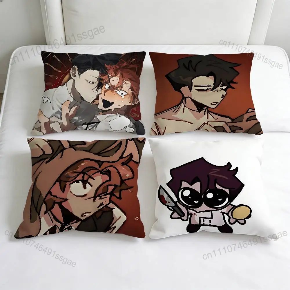 

V-Vincent Rody Dead Plate Fashion Square Pillow Case Durable Throw Pillow Cover for Sofa Couch Chair