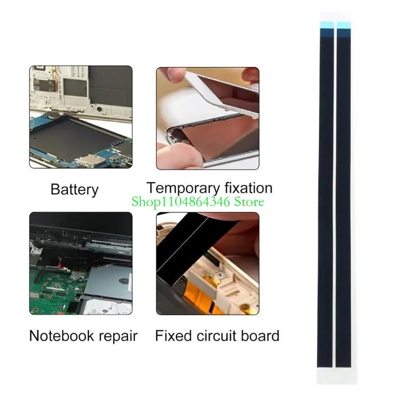 5asd 6pcs Double Sided Adhesive Tape for Laptop LCD Screen Repair Easy Pull Tab Stret