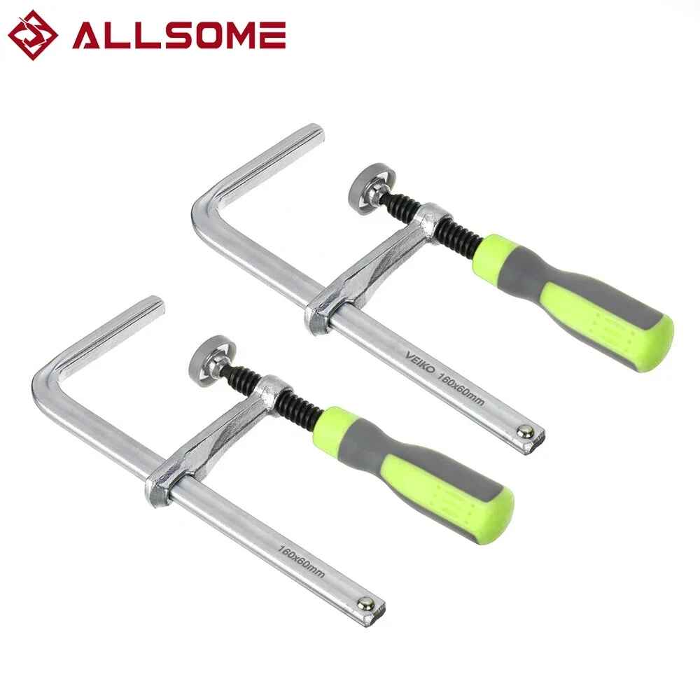 

Allsome 2pcs Quick Screw Guide Rail Clamp for MFT and Guide Rail System