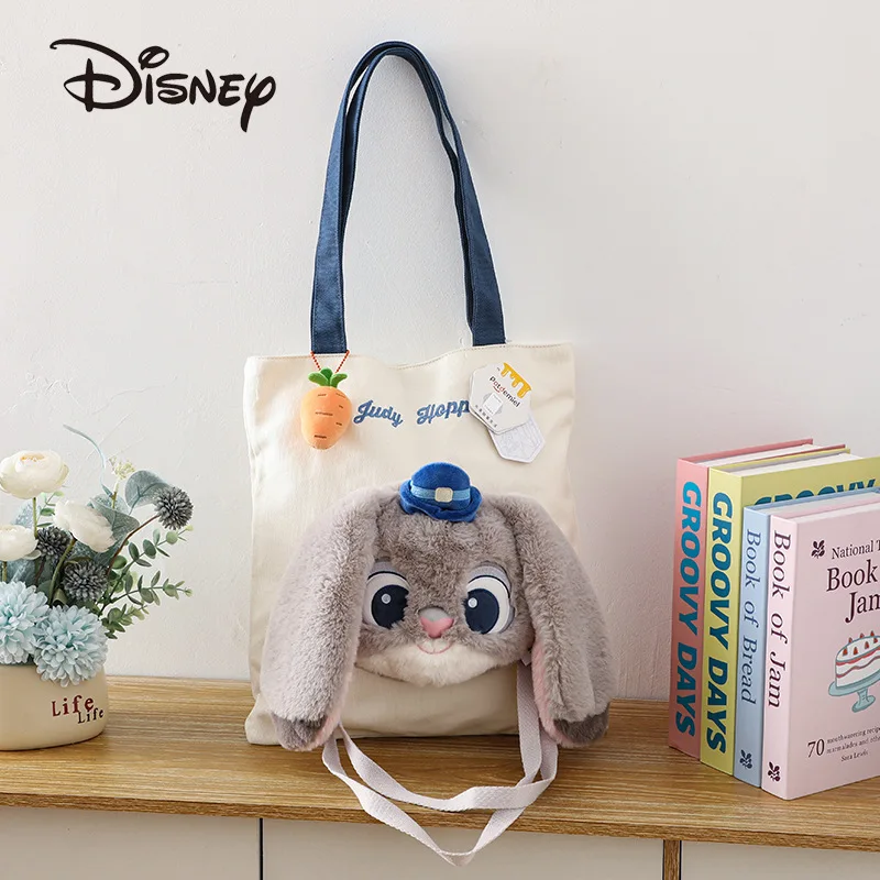 

Disney Judy New Women's Shoulder Bag Cartoon Women's Handbag Fashion Trend Women's Bag 2-piece Set Multifunctional High Quality