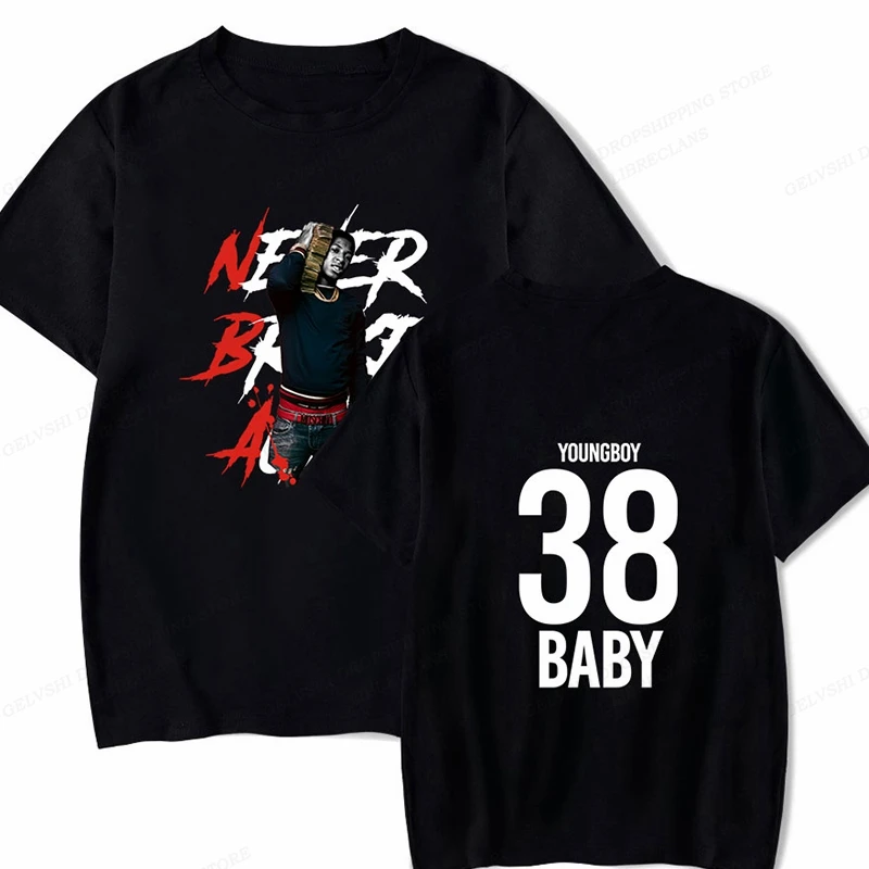 

Never Broke Again YoungBoy T Shirt Men women T-shirt Cotton Tshirt Kids Tops Tee Women Tshirt Summer Short Sleeve Boy Tees