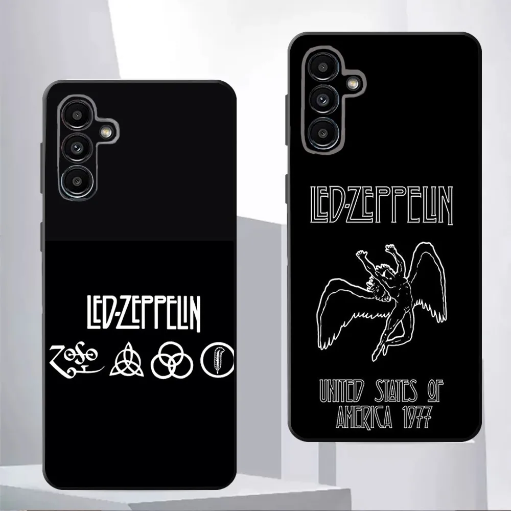 L-Leds Band Zeppelins-s Phone Case For Samsung Galaxy A13,21s,22,31,32,52,53,71,80,91 Black Soft Cover