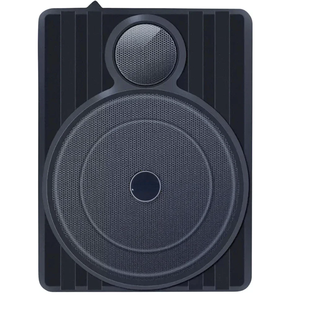 Durable Automotive aluminum alloy ultra-thin seat car subwoofer 12V active power amplifier 8-inch 10-inch audio