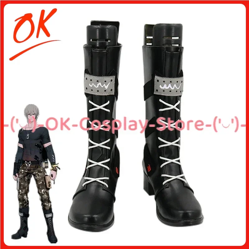 

[Customized] Game GRAY RAVEN PUNISHING Watanabe Astral Cosplay Shoes Anime Roleplay Halloween Carnival Party PU Leather Boots