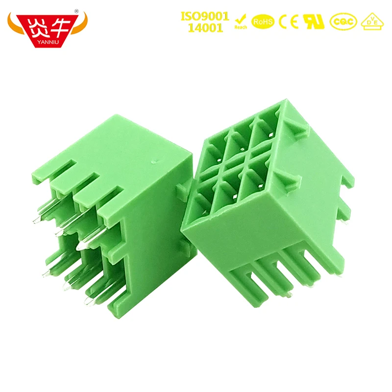 

10Pcs KF2EDGKVG 3.81 2P ~ 12P PCB PLUG-IN TEMINAL BLOCKS 3.81mm 4PIN ~ 24PIN MCDNV 1,5/ 2-G1-3,81 RNP26THR PHOENIX DEGSON KEFA