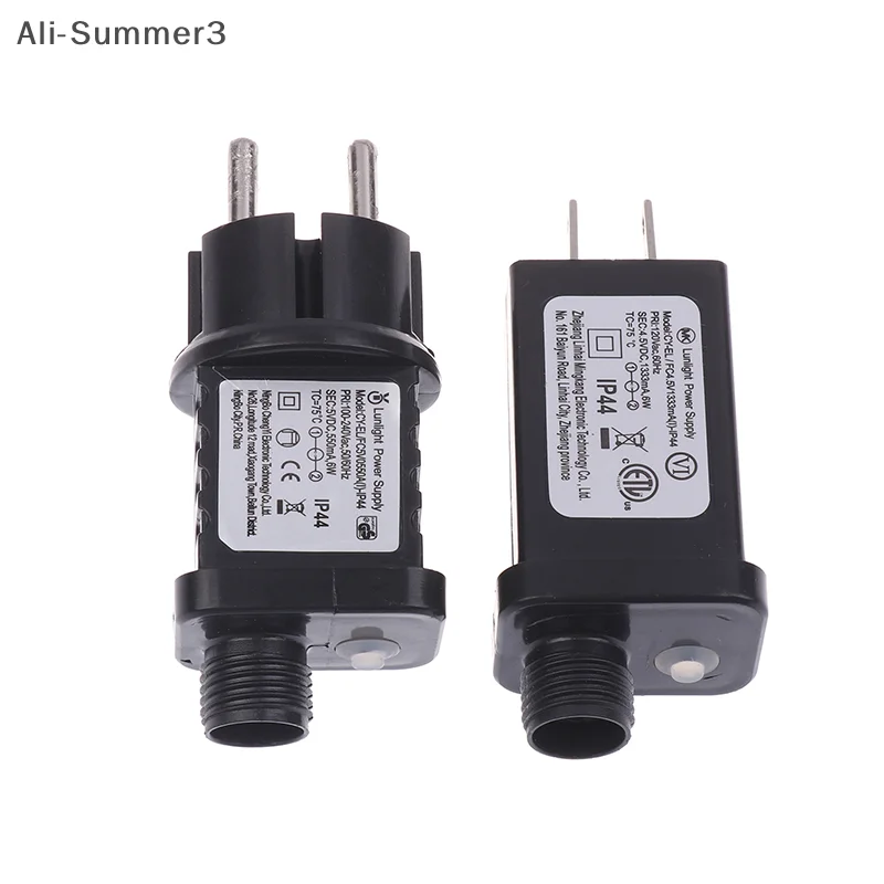 EU/US Plug 5VDC 6W 8 Functional SELV LED Lamp Driver Switch Adapter IP44 Waterproof Laser Lighting Europe Power Supply