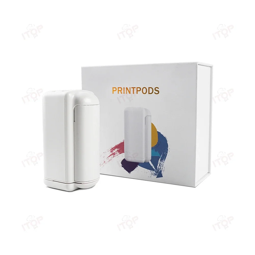 

Новое поступление, портативная мини-наклейка Printpods, акриловая, модная, для струйных принтеров, украшение для планшета
