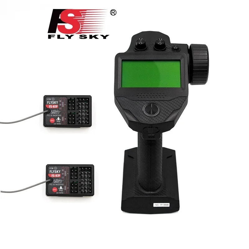 Flysky FS-G7P G7P 2.4G 7CH Ant Protocol Radio Zender Pwm Ppm I-BUS Sbus Output Met FS-R7P R7P Rc Ontvanger voor Rc Auto Boot