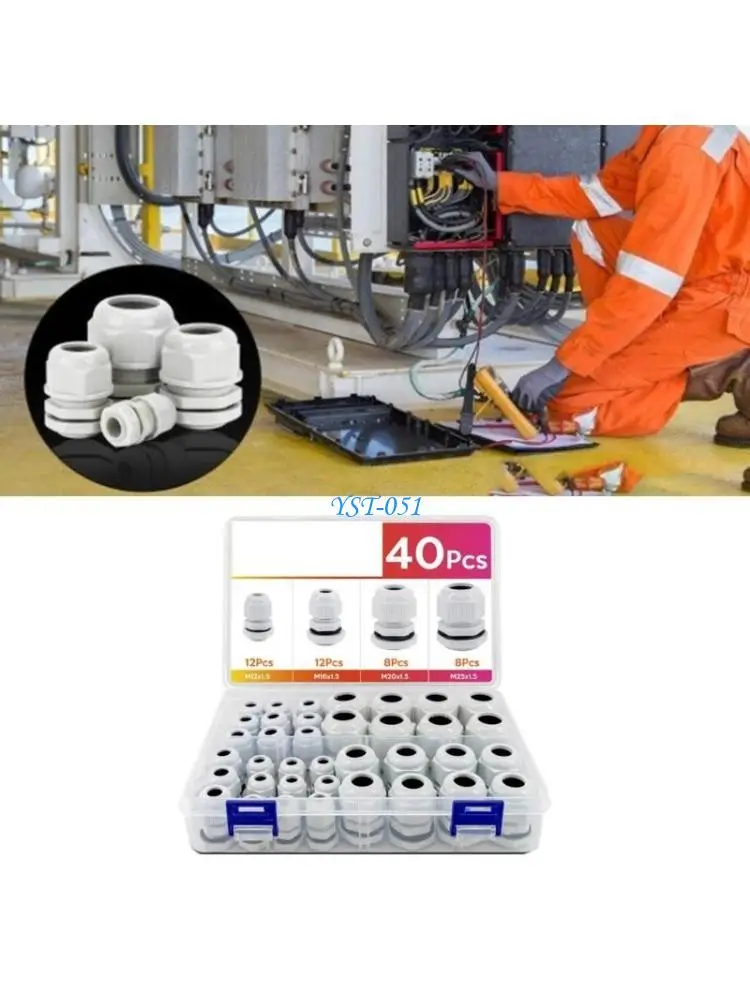 

E15A Cable Glands Waterproof Cable Connectors Cable Glands Joints Wire Protectors