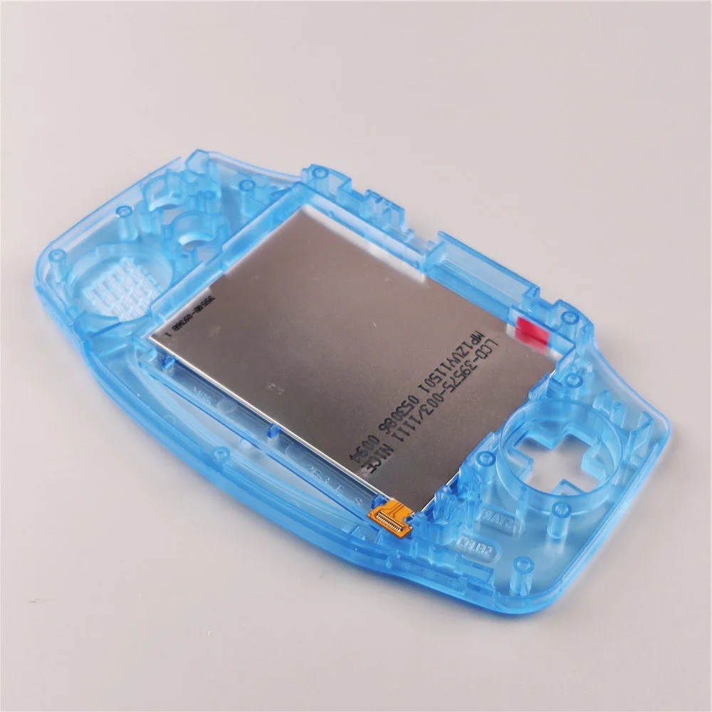 جديد مخصص شل ل GBA IPS V2 شاشة LCD الخلفية أطقم عالية الجودة قذيفة الإسكان ل GAMEBOY مقدما ، لا حاجة قبل القطع