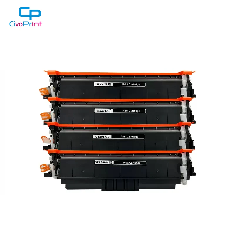 Civoprint HP220X W2200X toner cartridge compatible for HP Color laserJet Pro 4202dn 4202dw 4202dwe 7.5K-5.5K pages without chip