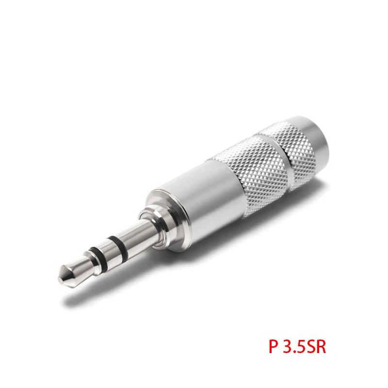 1stücke-Adaptador de Audio Jack, Oyaide P, 3,5G, GL, SR, SRL, oro, rodio, 3,5mm, ESTÉREO