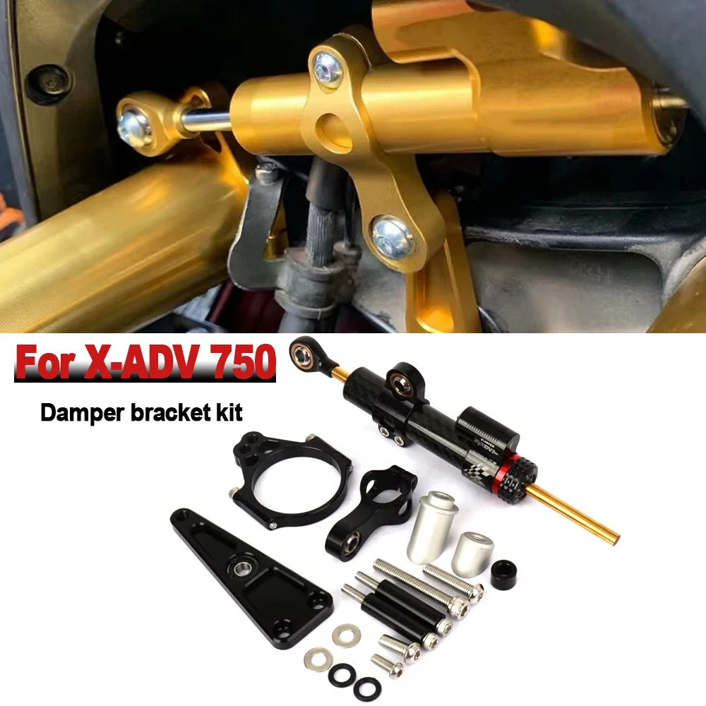 

New Motorcycle Steering Stabilizer Damper shock absorber bracket kit accessories For Honda XADV750 X-ADV750 FORZA750 FORZA 750