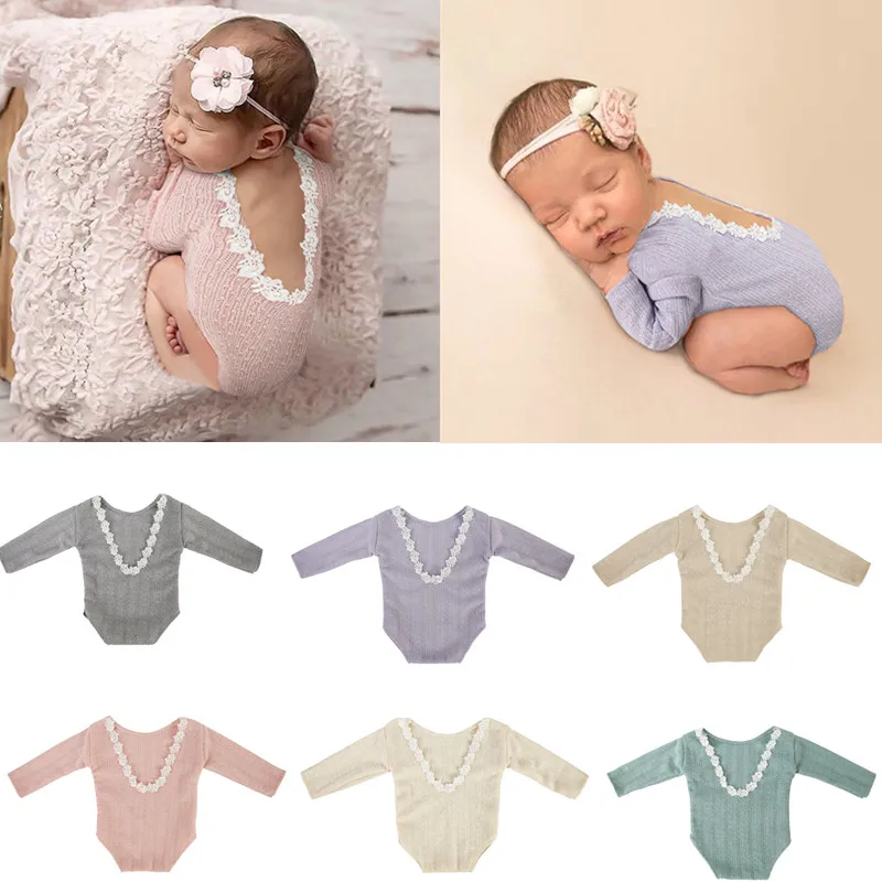 

Newborn Infant Photography Clothing Jumpsuit Studio Baby Girl 0-1 Months Old Shoot Photo Props Accessories Fotografia Clothes