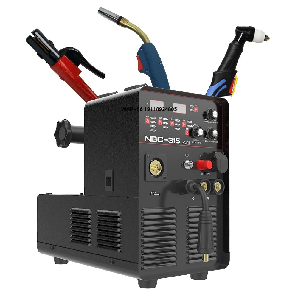 Heavy Duty Industrial Gasless Gas MIG CUT MMA TIG 5 in 1 Welding Machines Plasma Cutters Multifunctional MIG Welders Equipment