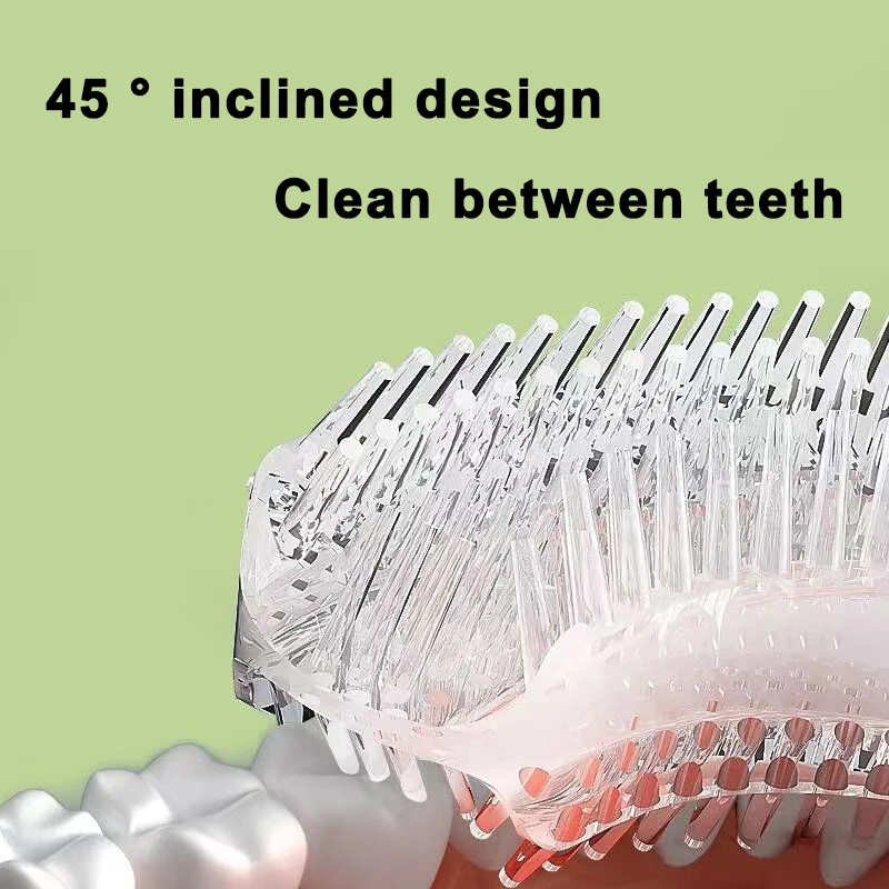 Electric Toothbrush Replacement Heads for 360Degrees U Shape Sonic Electric Toothbrush Kids Children Adults Silicone Tooth Brush