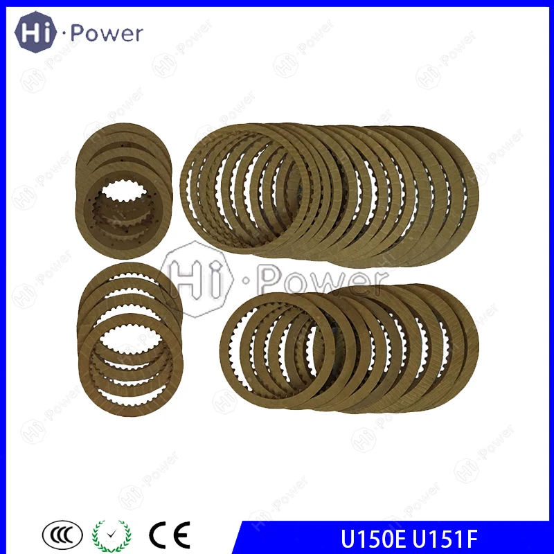 

Фрикционные диски сцепления для автоматической коробки передач U150F U151F для Toyota Highlander, комплект дисков для коробки передач U150E U151E