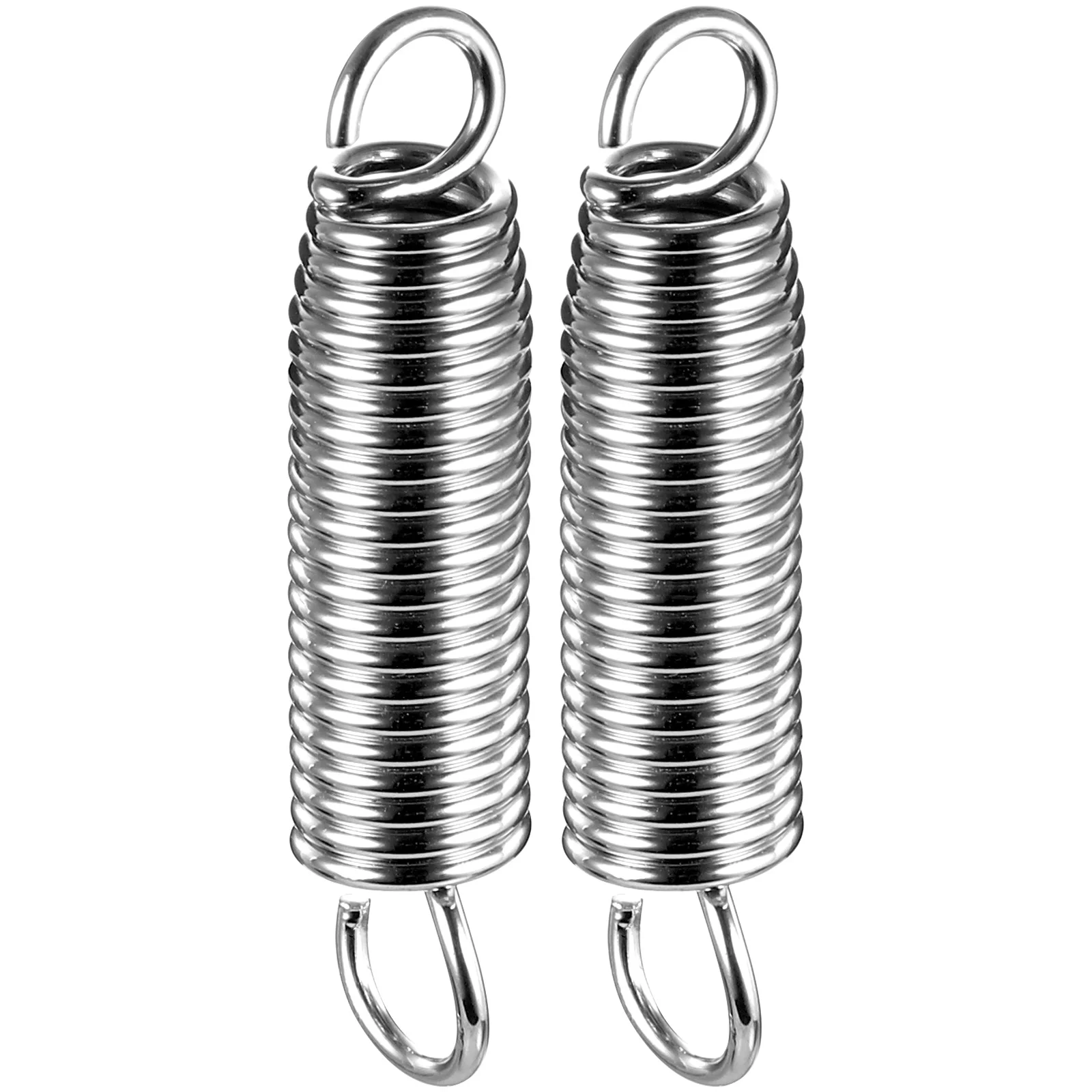 

2Pcs Kick Drum Pedal Spring Heavy Duty Stainless Steel for Bass Drum Foot Pedal Easy Assembly Replacement Stainless Steel Spring