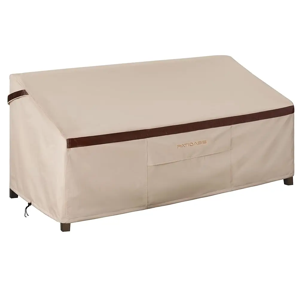 

Patio Loveseat Covers Outdoor Furniture Waterproof Garden Deep Sofa Cover 62Inch X 38Inch X 35Inch (L X W X H) Lawn 2-Seater