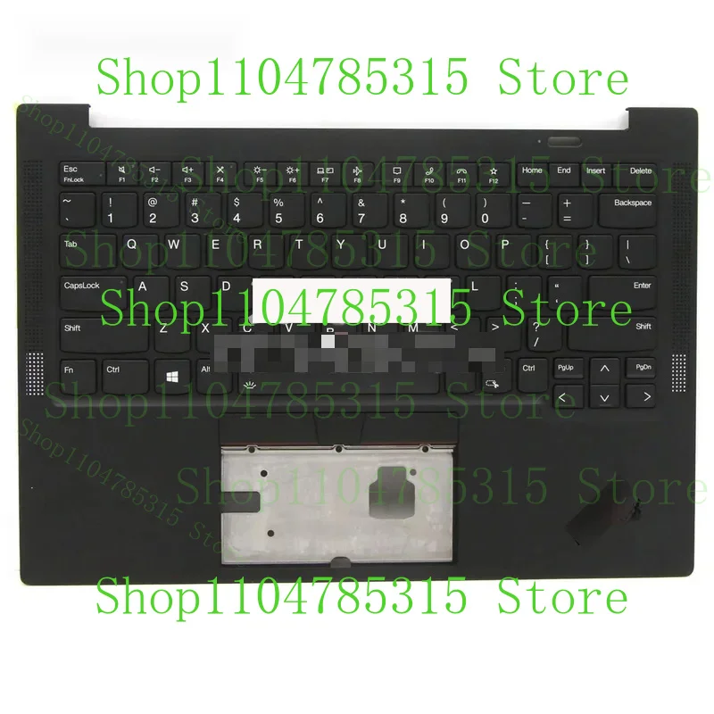 

95%New For Lenovo ThinkPad X1 Carbon 9th Gen 9 2021 Palmrest with US Backlit Keyboard (WWAN Version) 5M11C53271 14''
