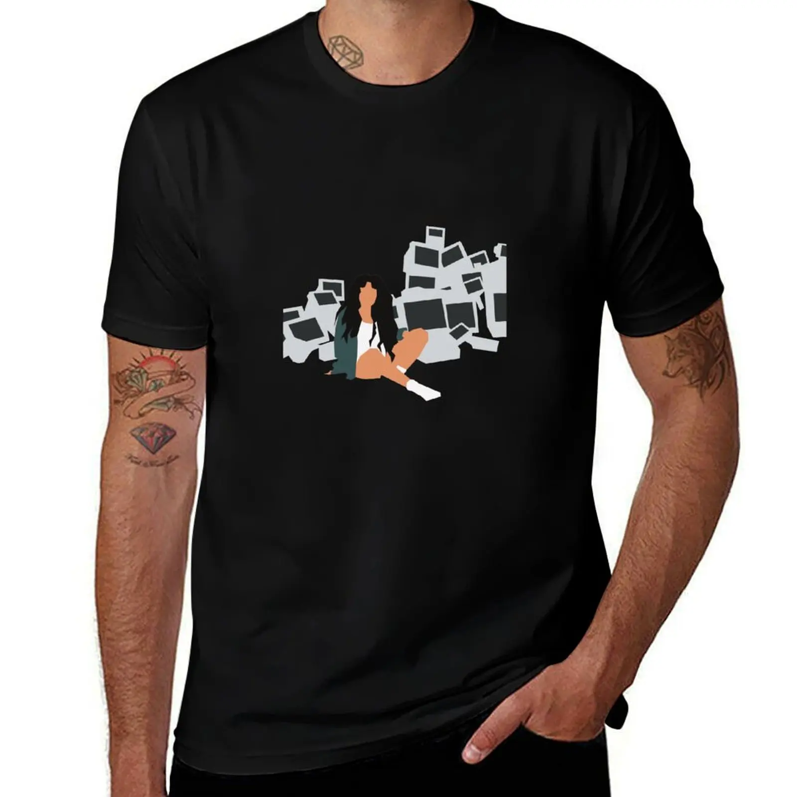 sza ctrl T-Shirt Outdoor Sports Lightweight Tee T-Shirt