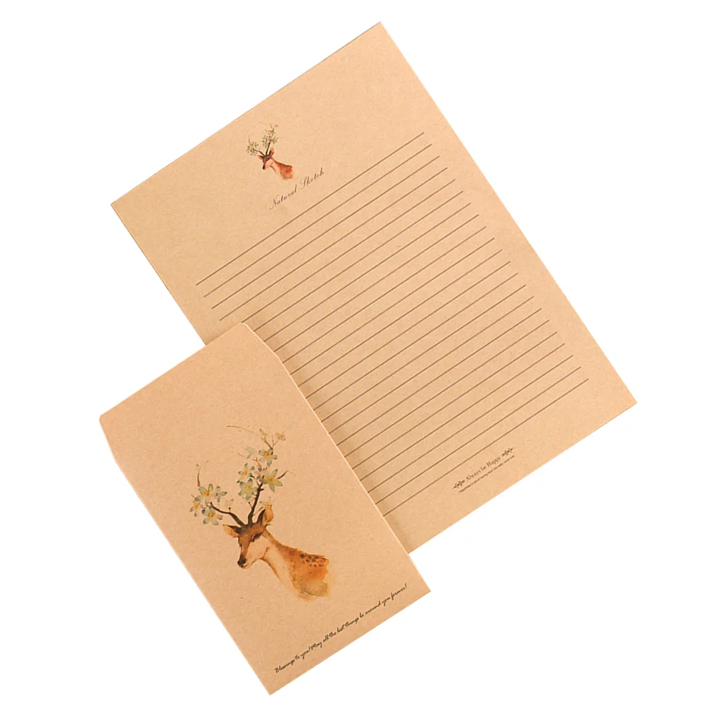 

18 Pcs Envelope Business Cards Retro Envolopes Storage Envelopes Postcard Earth Tones Name Kraft Paper DIY