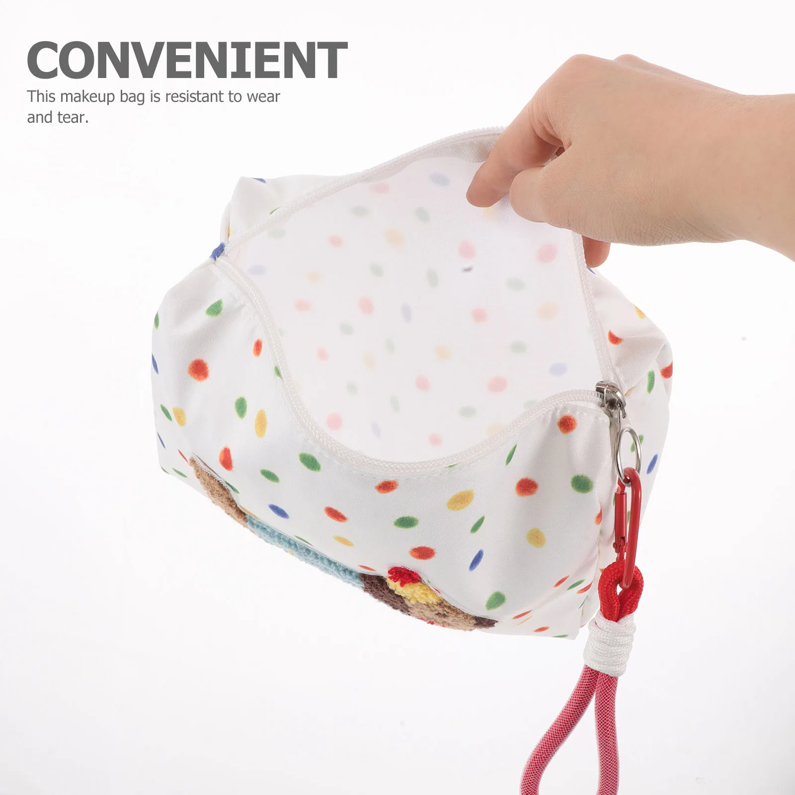 

Car Storage Cute Dog Makeup Pouch Cartoon ganizer Animal Print Travel Dog Makeup Bag For Women Bag Durable Zipper