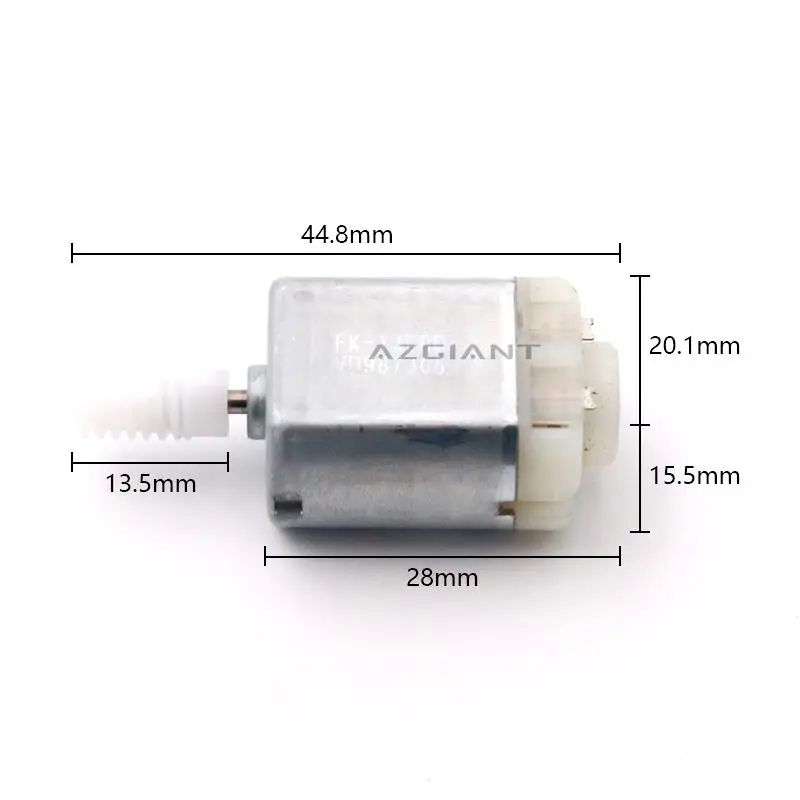 

AZGIANT DC 12V Micro Motor For Toyota Camry Avalon RAV 4 (MK II) Wing Mirror Adjustment Module Repair FK130RD Carbon Brush Motor