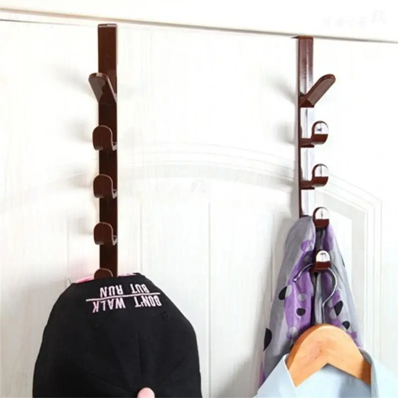 Wall-mounted Nail-free Door Hanger-free Installation Door Back-mounted Hanger Creative Hanging Coat Rack No Punching Hook