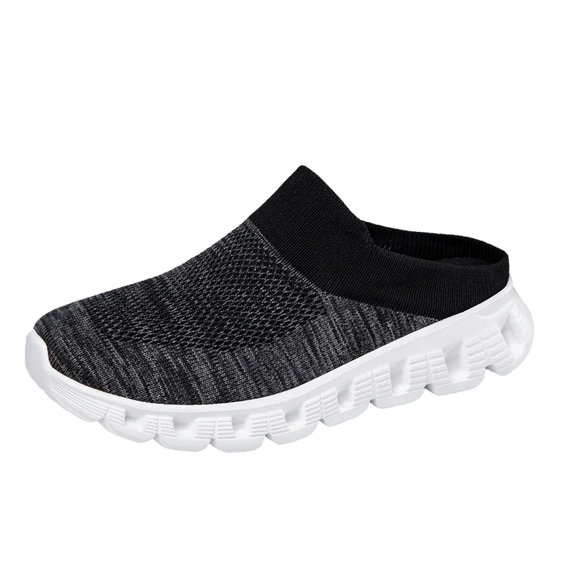 

Men's women's Casual sneakers plus-size breathable men's shoes fashionable half-slipper loafers walking women's Slippers