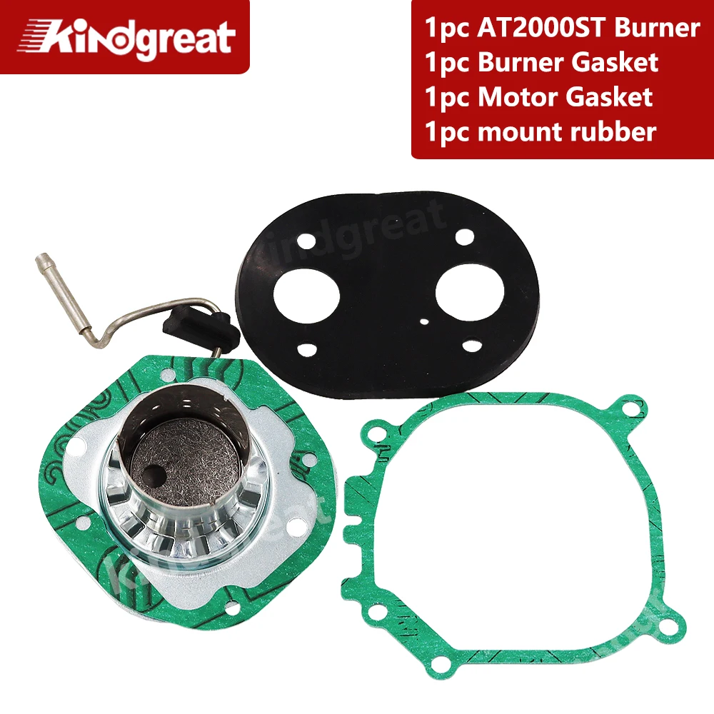 

For Webasto AT2000 S ST Parking Heater Burner Insert + Burner Gasket + Motor Gasket + Mount Rubber Service Kits