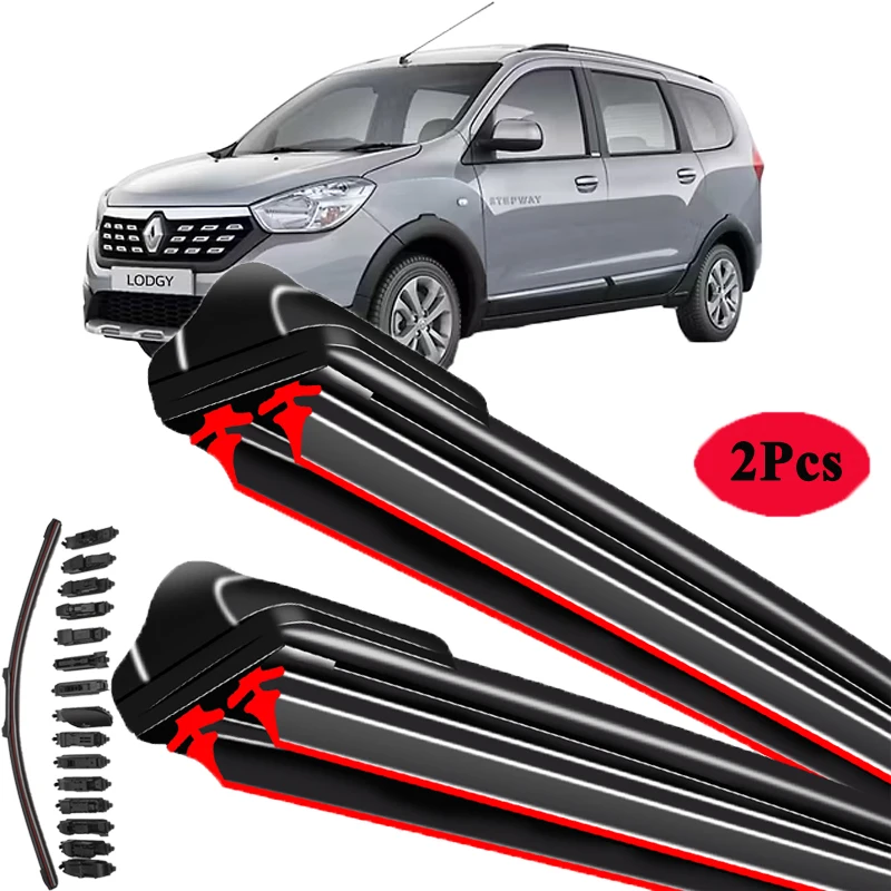 

For Renault Lodgy 2012-2020 Car Windshield Wiper Blade Front Windscreen Brushes Washer Accessories Window Cleaning Replacement
