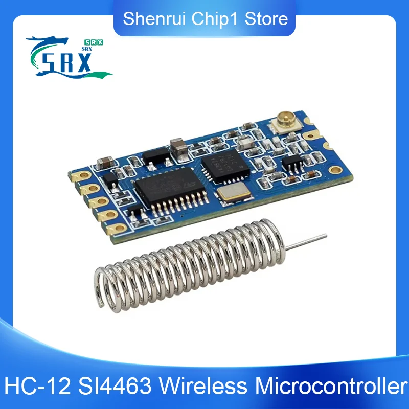 

HC-12 SI4463 Wireless Microcontroller Serial Module 433 Distance 1000M Replacement