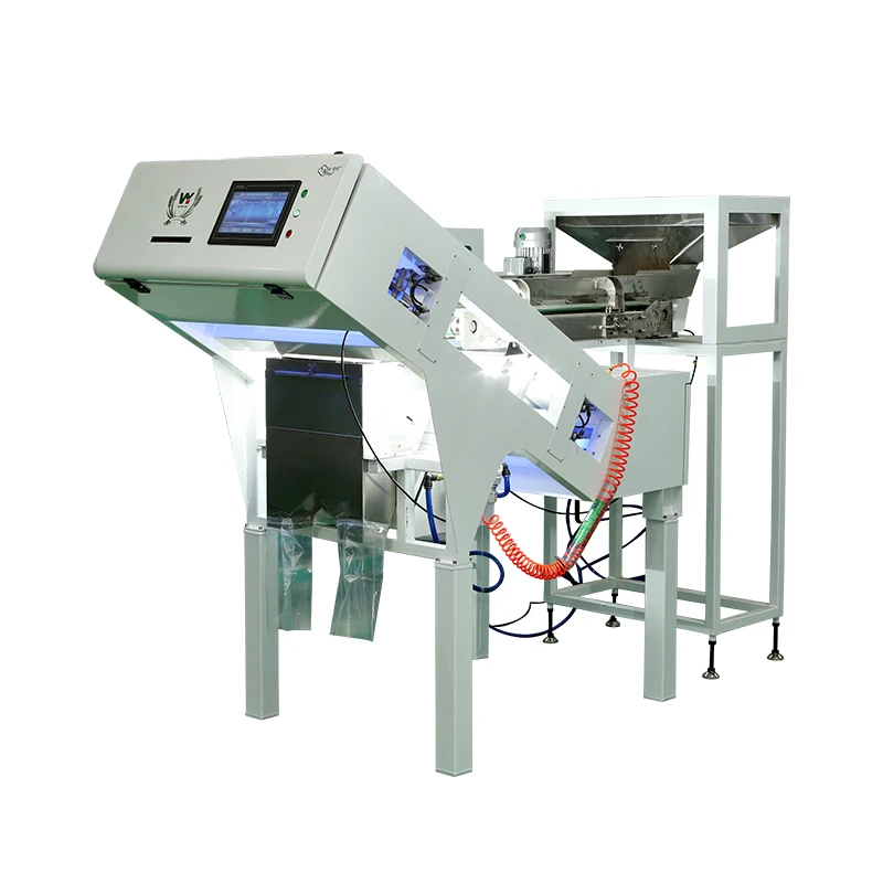 Wenyao Mini Belt Style Agricultural Optical Sorting Equipment Cherry Tomato Blueberry Olive Color Sorter Machine