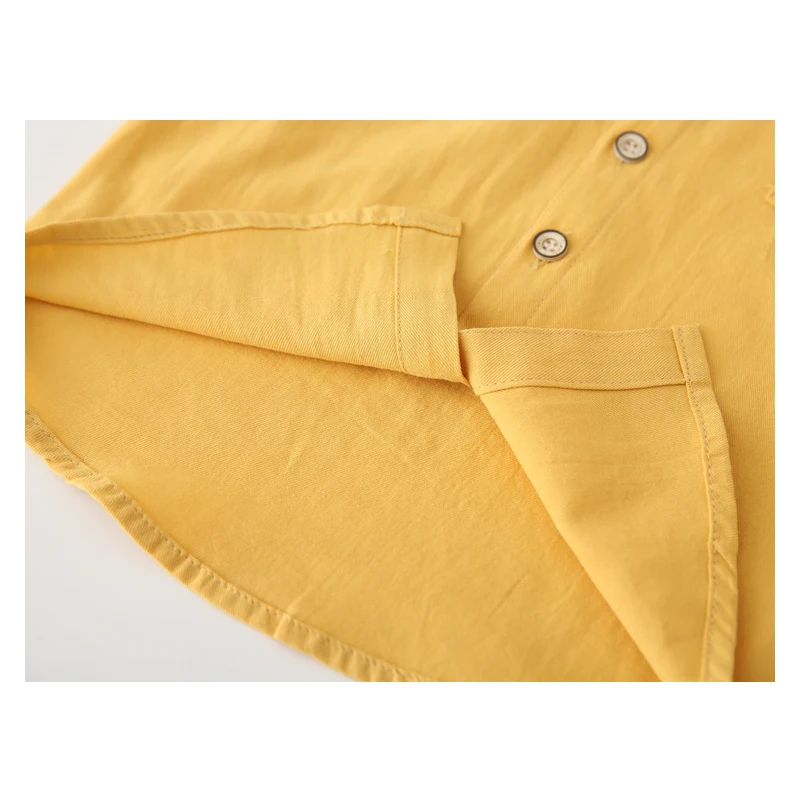 طفل أطفال قمصان ملابس علوية بأكمام طويلة للربيع الوقوف طوق قميص الأولاد الصلبة بلايز الأطفال موضة بلوزات غير رسمية الملابس