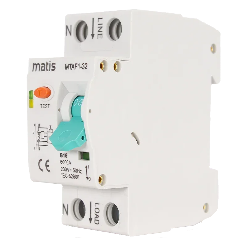 For arc fault protection device fault arc over voltage protector