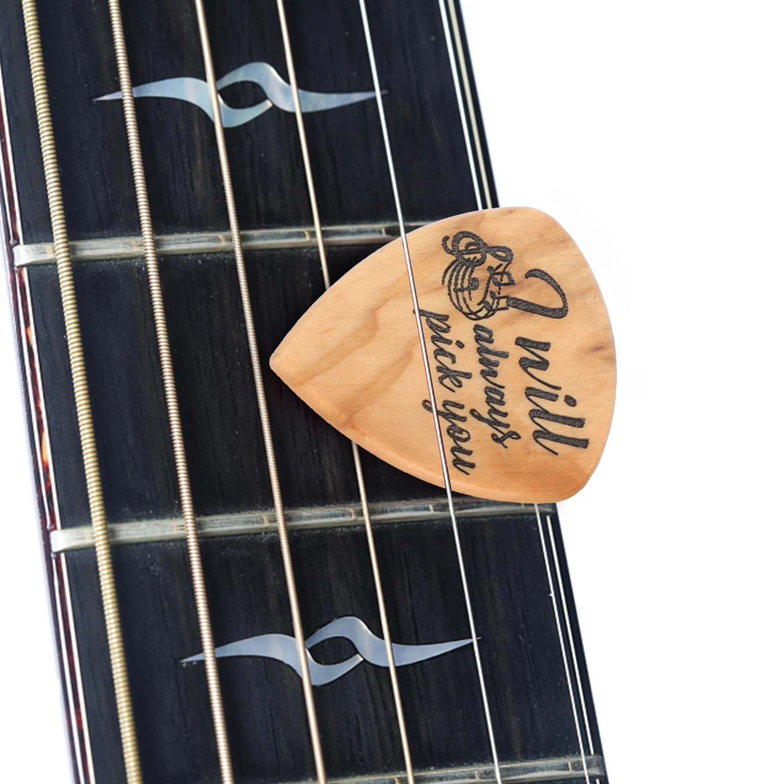 

Pick Storage Box Guitar Display Holder Accessories Wood Container with Stand Case