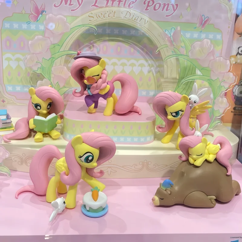 

Genuine Funism My Little Pony Sweet Diary Fluttershy Series Blind Box Anime Figures Mystery Box Collection Display For Girl Gift